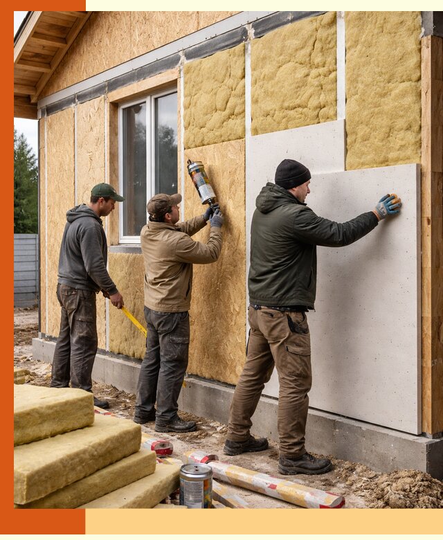 Профессиональное утепление дома из SIP-панелей в Коврове