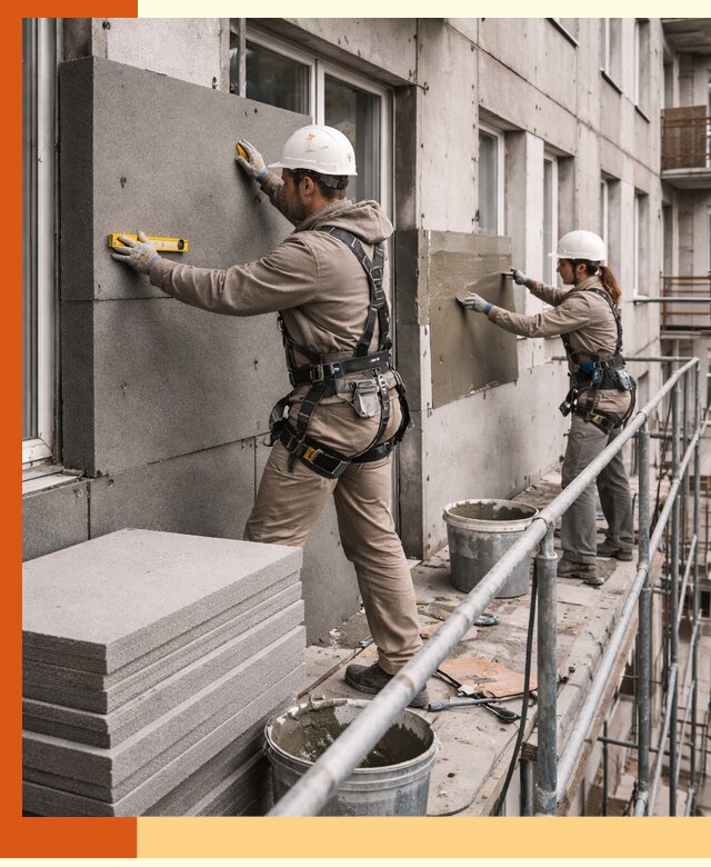 Утепление квартиры снаружи под ключ в Коврове