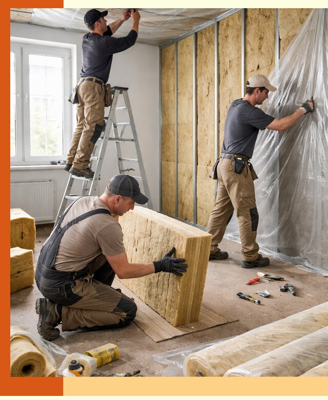 Утепление офисных помещений под ключ в Коврове