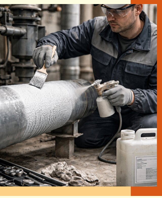 Утепление оборудования жидкой теплоизоляцией в Коврове от 4604 руб. | ТепломастерКвр