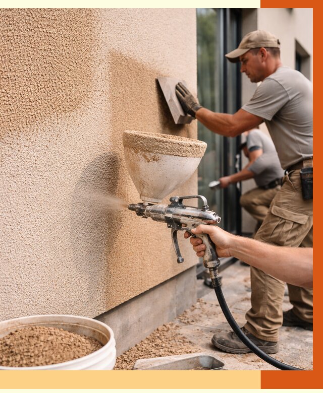 Утепление фасада жидкой пробкой в Коврове от 4911 руб./м² под ключ | ТепломастерКвр