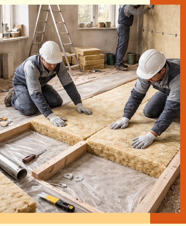 Восстановление теплоизоляции в Коврове от 8697 руб. — ремонт утепления под ключ | ТепломастерКвр