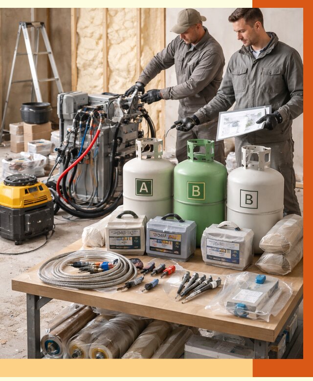 Продажа компонентов ППУ с консультацией в Коврове от 4297 руб. | ТепломастерКвр